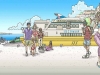 Iscomar Ferrys advertisement campaign Illustration