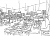 Production design sketch- Activia