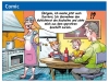 Cartoon Zeitschrift Volksbank Heilbronn-Idee Jörg Rentrop