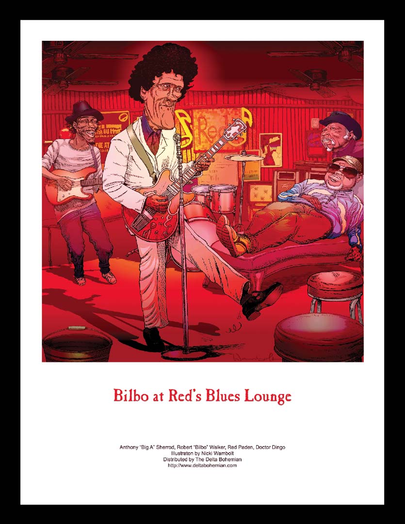 Red´s Lounge- Original Jukejoint in Clarksdale Mississipi, home of the Blues. Featuring Robert