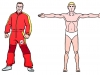 Illustration for website of custom Skydiving jumpsuits manufacture